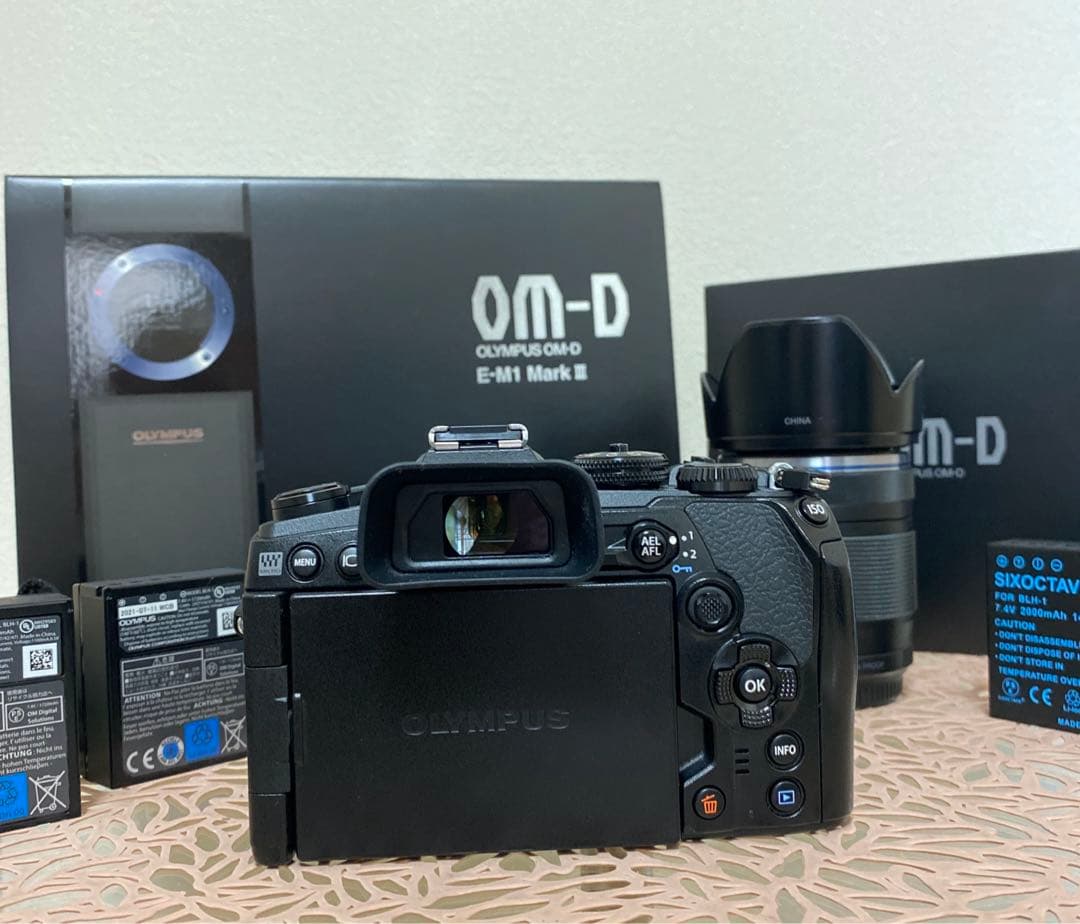 OLYMPUS OM-D E M1 mark Ⅲボディ & 純正レンズ