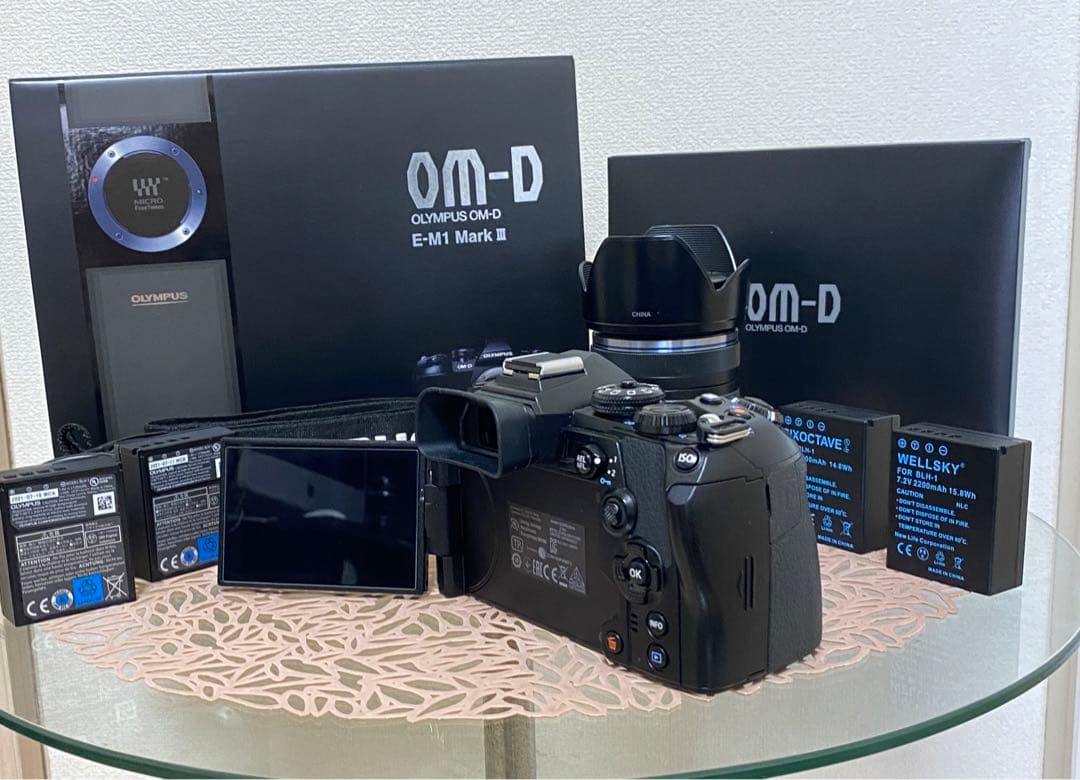 OLYMPUS OM-D E M1 mark Ⅲボディ & 純正レンズ