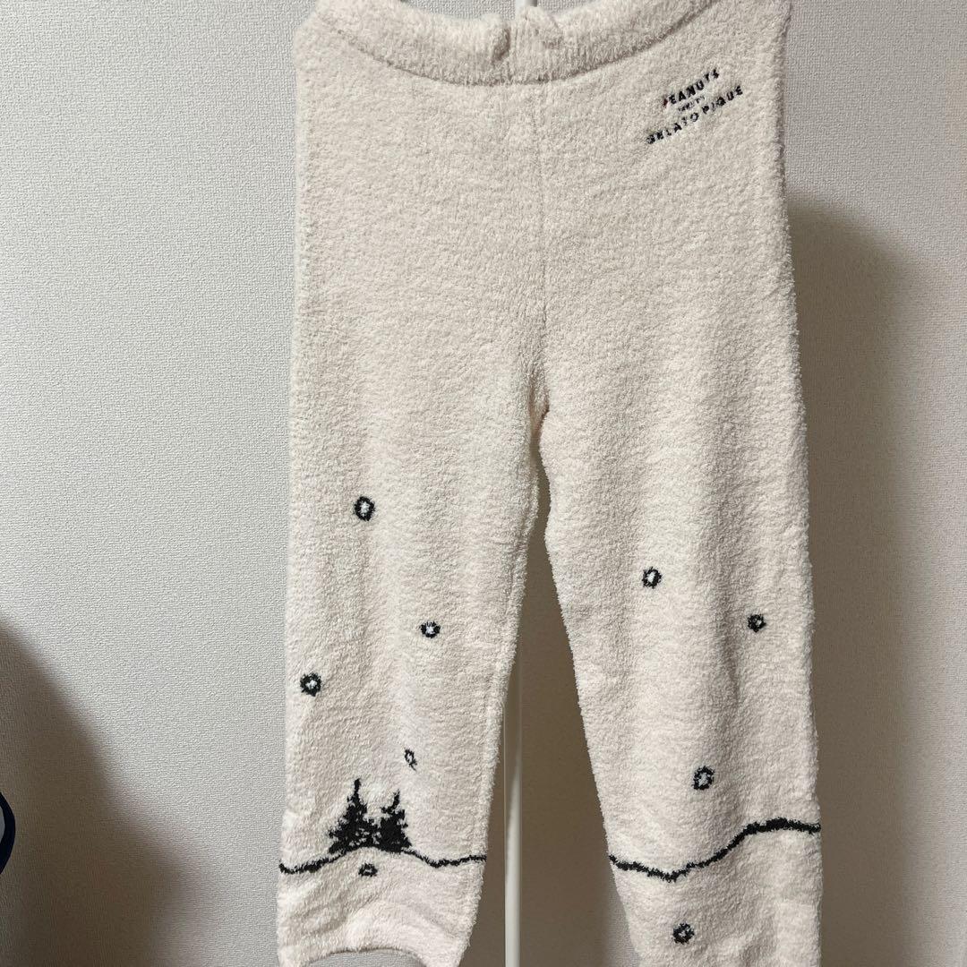 新品上下セット　GELATO PIQUE スヌーピー カーディガン パ