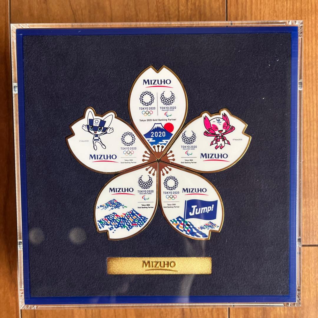 東京オリンピック2020  ピンバッチ5点セット　みずほ銀行
