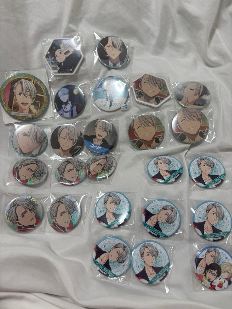 ヴィクトルニキフォロフ 缶バッジ 缶バッチ