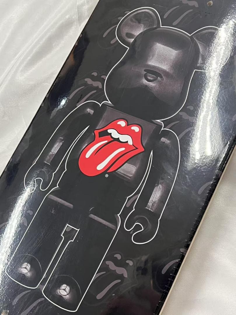 ベアブリック スケートボード デッキ The Rolling Stones