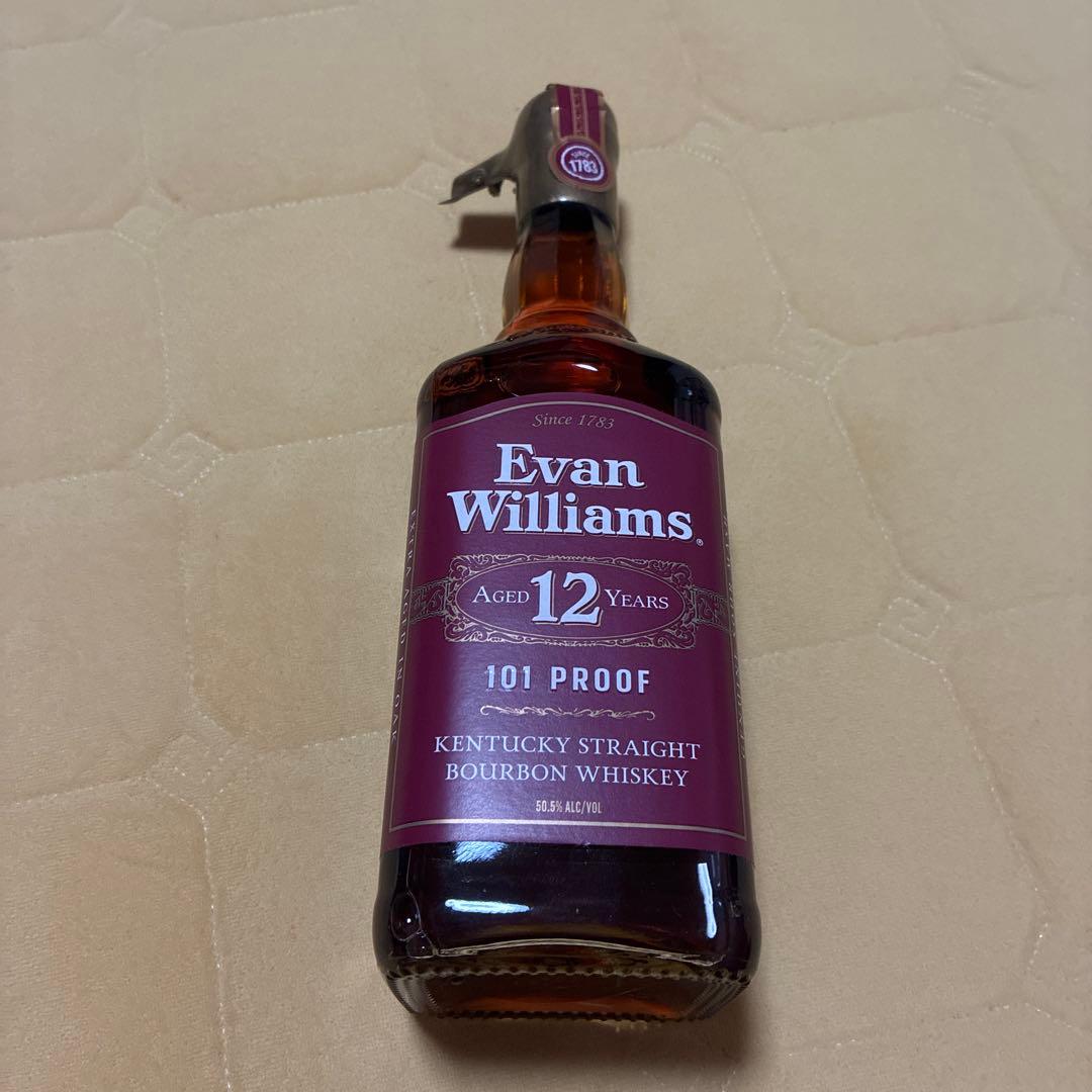 Evan Williams 12年 バーボンウイスキー 101プルーフ