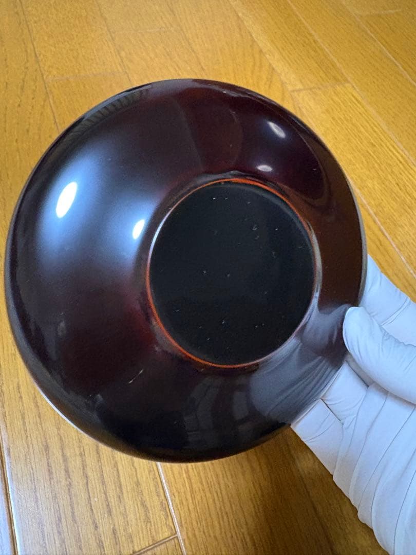 【輪島塗　五島屋謹製　茶托五客　箱あり】漆器　アンティーク　茶道具