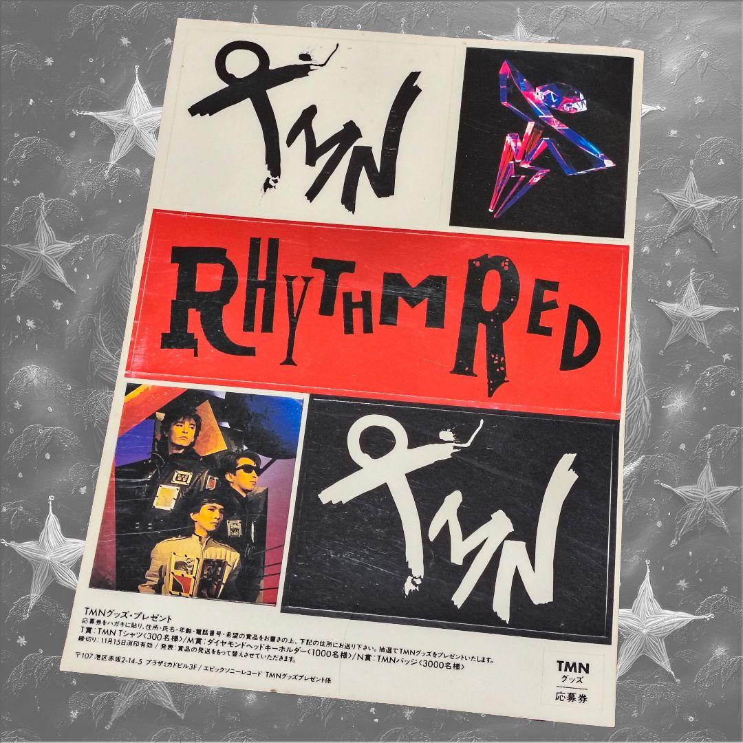 TMN RHYTHM RED & EXPO 限定 2作品 シールセット