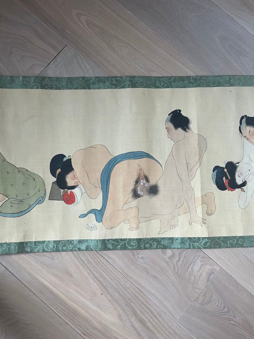 じ*ん様 春画　巻物