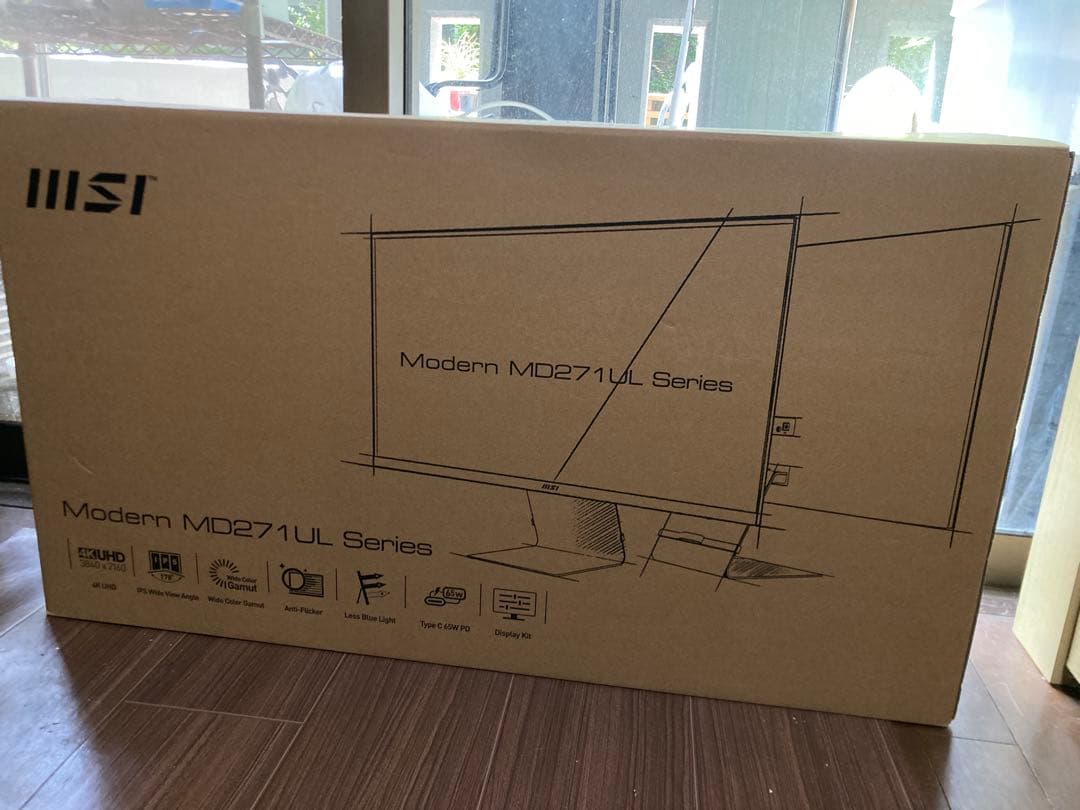 MSI 4Kモニター 27インチ Modern MD271UL