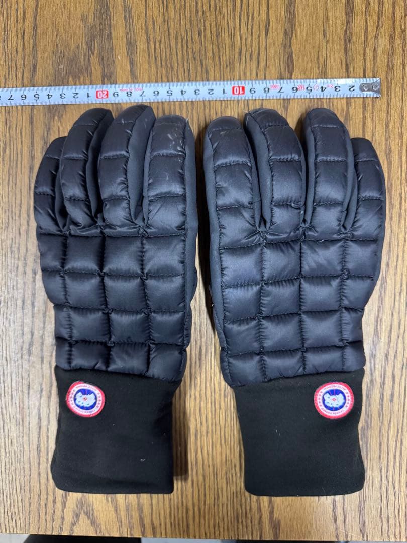 カナダグース ブラック グローブ　手袋　Mサイズ