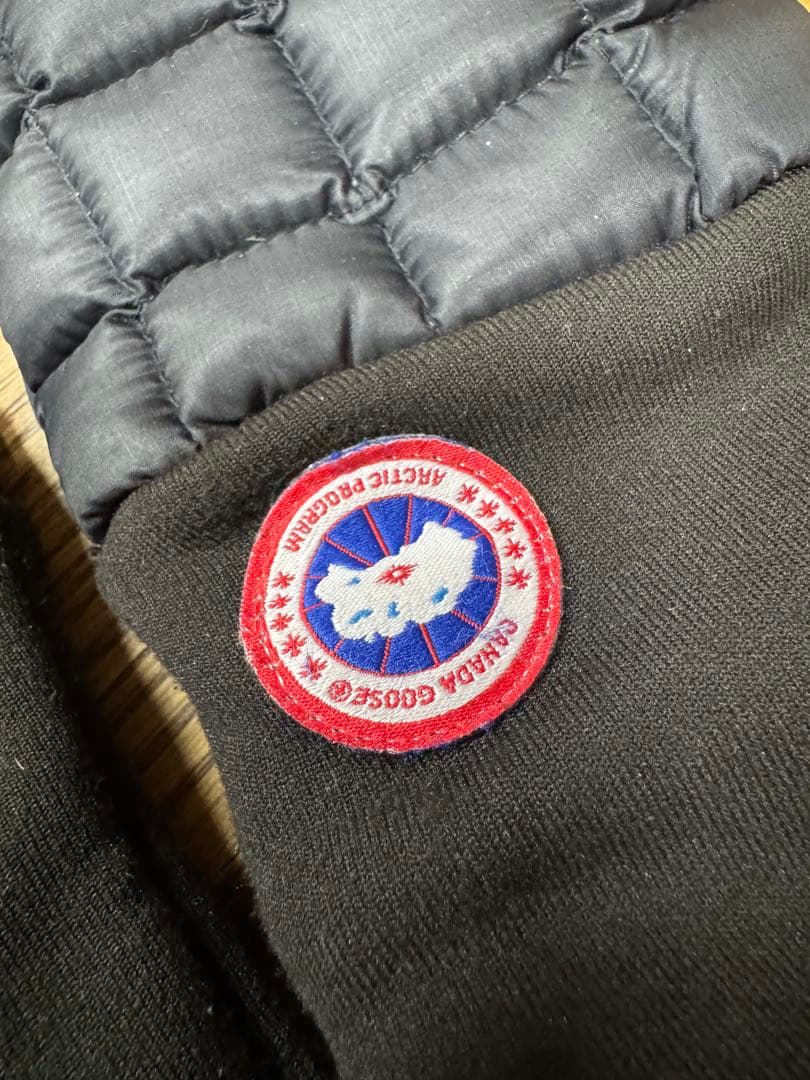 カナダグース ブラック グローブ　手袋　Mサイズ