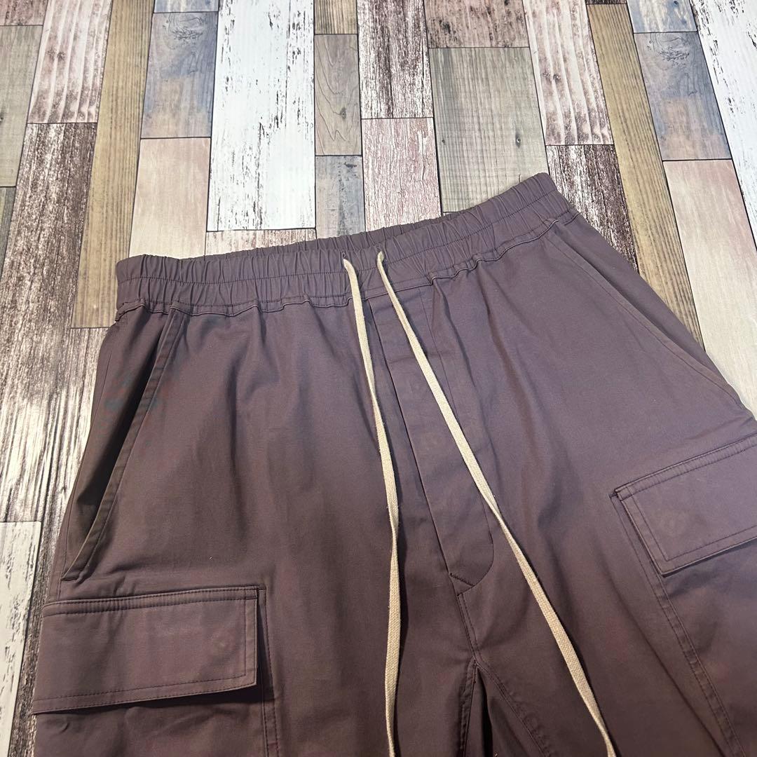 Rick Owensリックオウエンス　drawstring cargo long