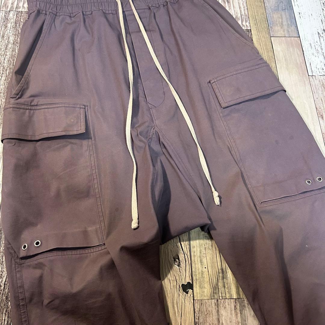 Rick Owensリックオウエンス　drawstring cargo long