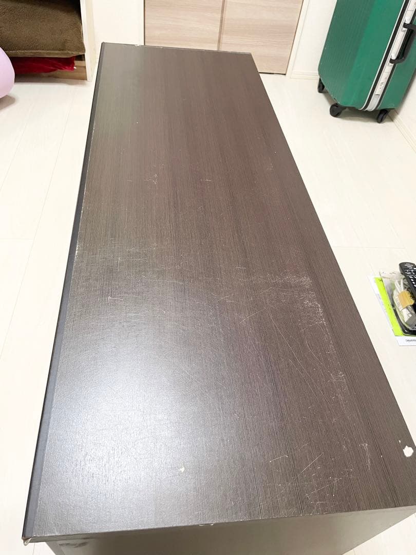 ニトリ ダークブラウン テレビボード・テレビ台