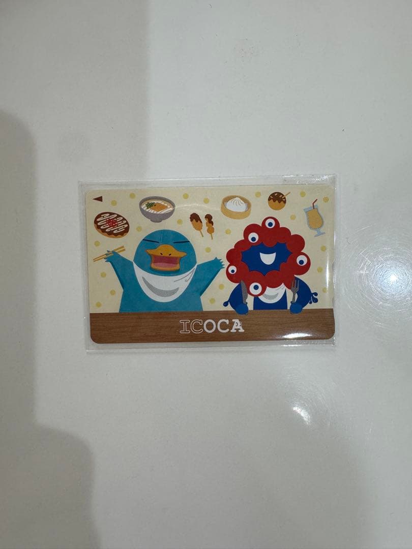 万博限定 ICOCA 合皮パスケース ミャクミャク イコちゃん セット販売