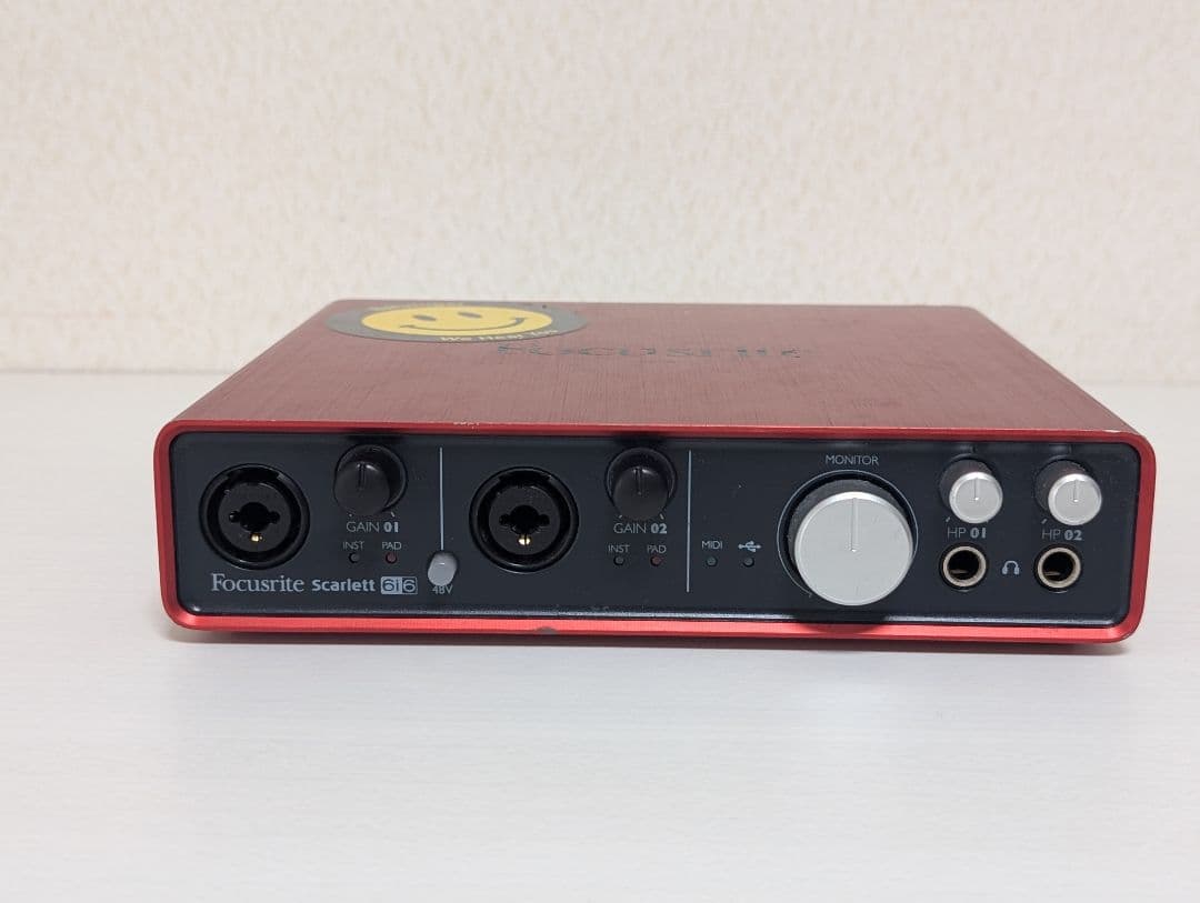 Focusrite Scarlett USBオーディオインターフェース