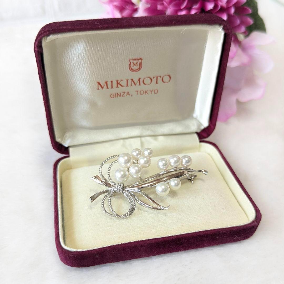 ✨美品✨ミキモト アコヤパール ブローチ 皇室御用達
