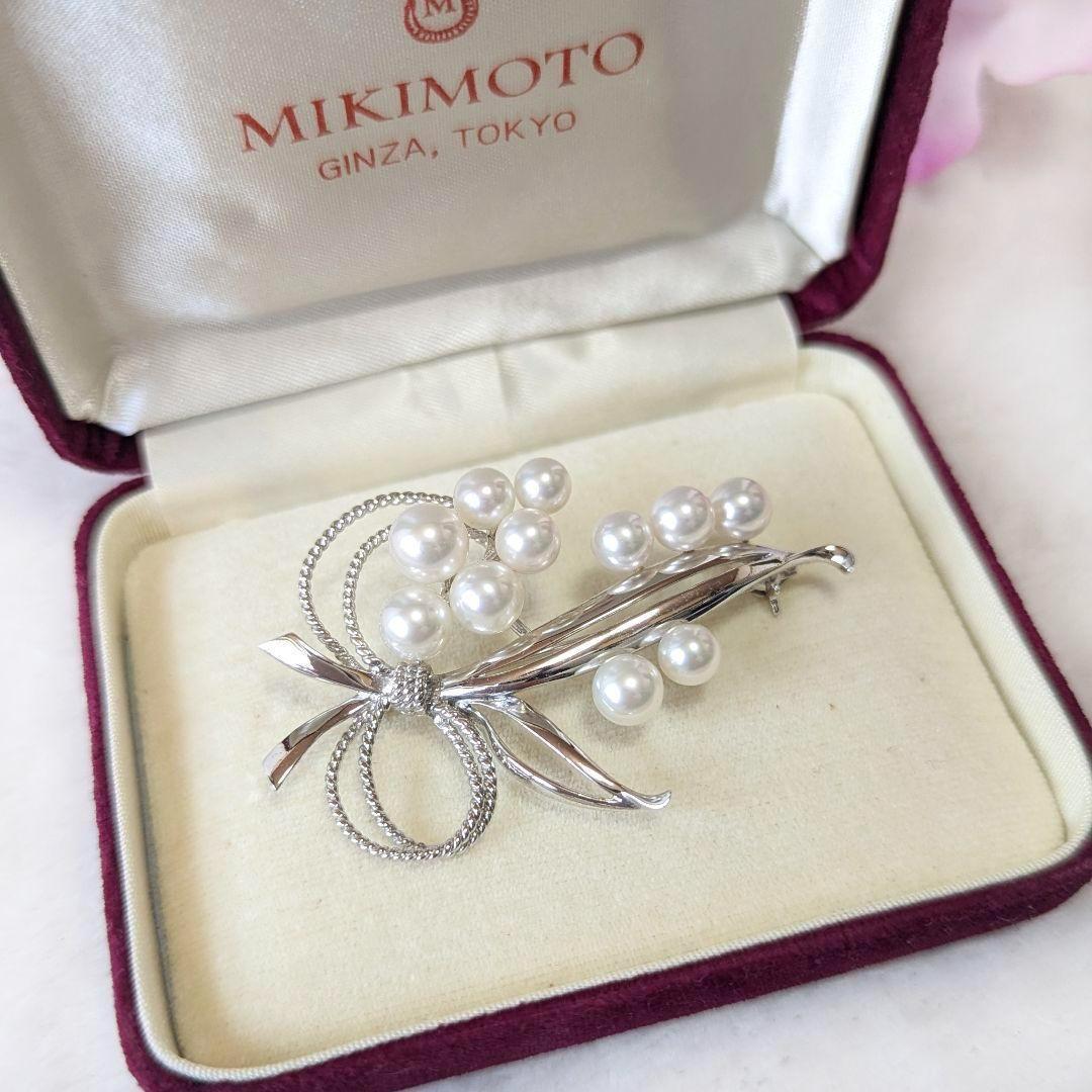 ✨美品✨ミキモト アコヤパール ブローチ 皇室御用達