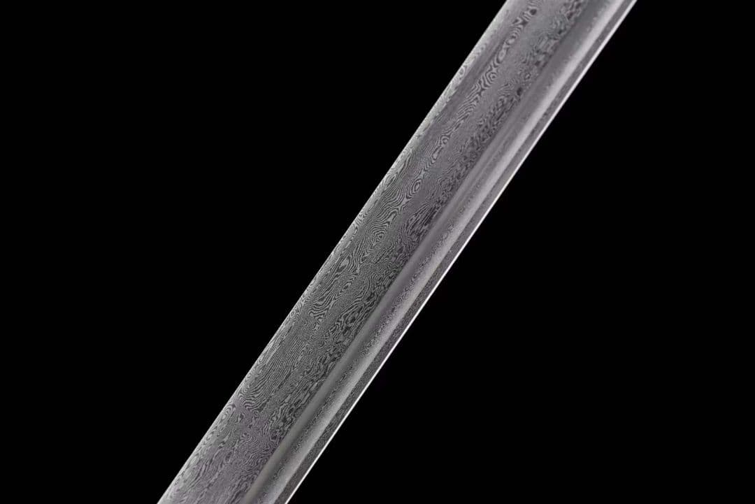 方竜模様直版サムライナイフ 武具　 居合刀 模造刀·模擬刀