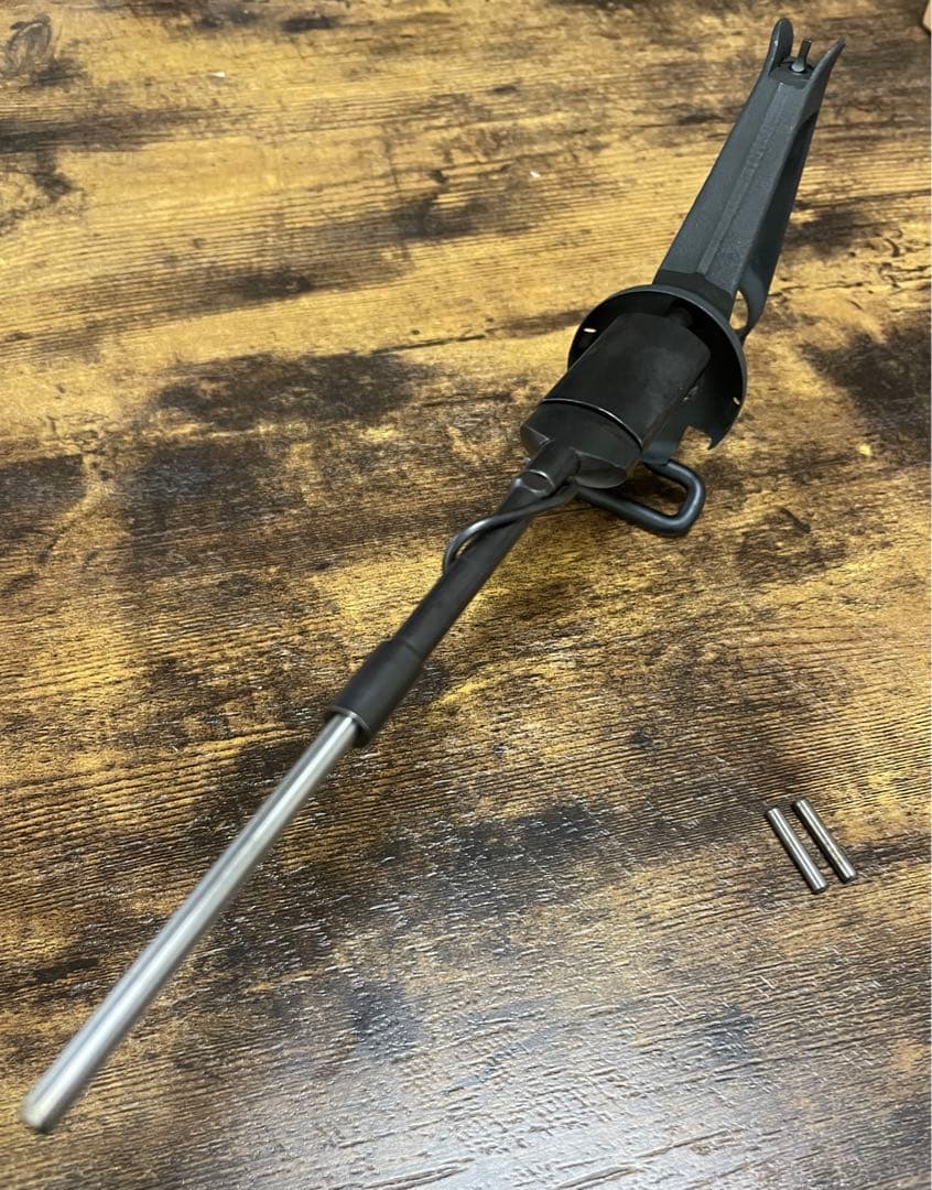 実物 AR15 フロントサイト ガスピストン