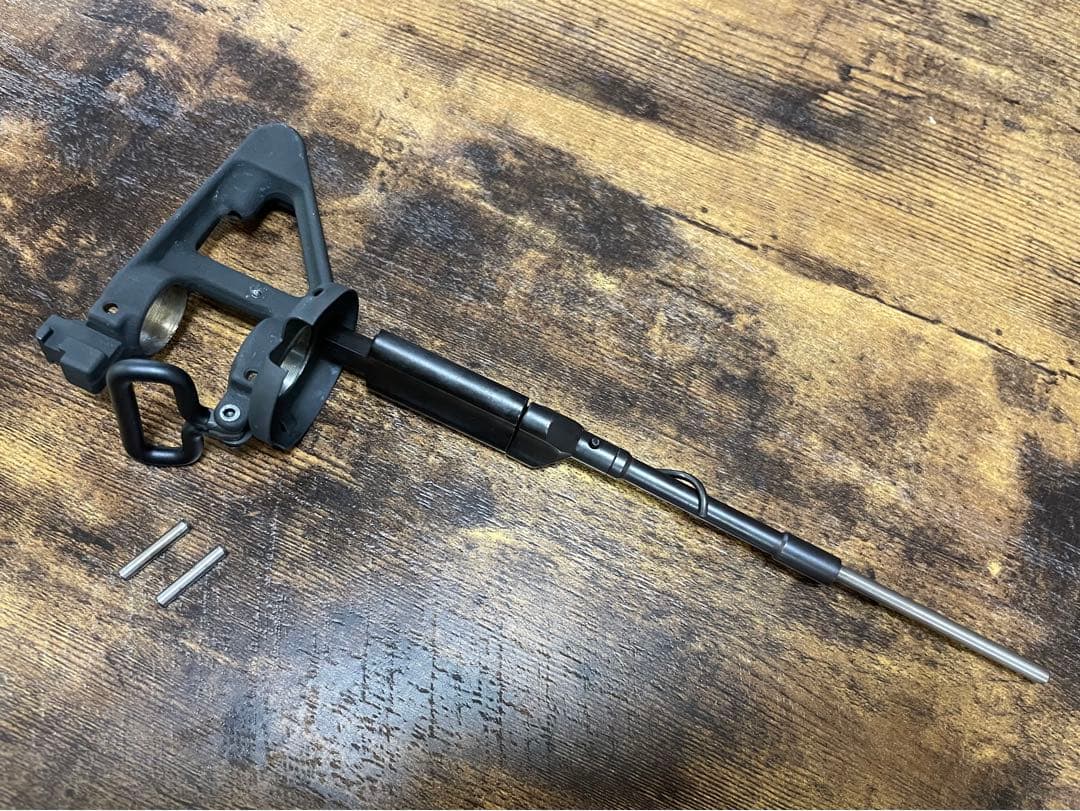 実物 AR15 フロントサイト ガスピストン