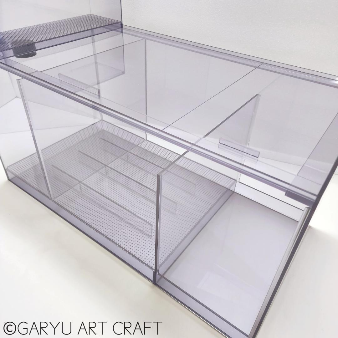 □国産3層式濾過槽□700×400×400h□オーバーフロー水槽用□