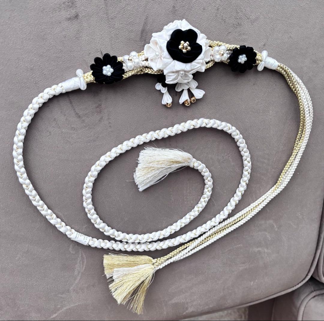 【nana】美品・豪華金糸風　総レース・成人式振袖フルセット