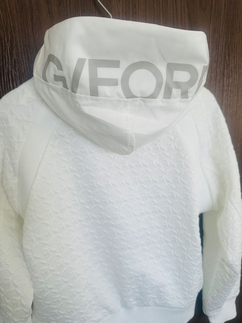 新品未使用新作G/FOREジーフォアレディースジャガードパーカーsizeS