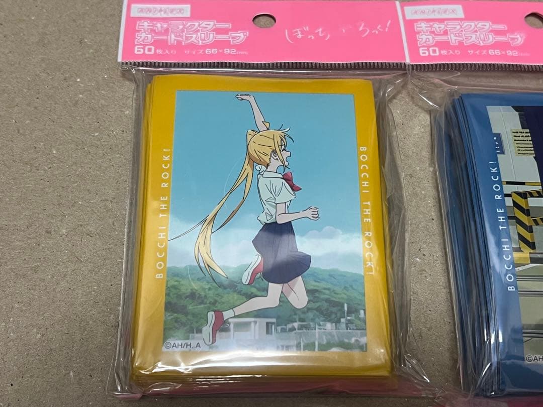 キャラクターカードスリーブ　ぼっち・ざ・ろっく！ 4種セット ANIPLEX