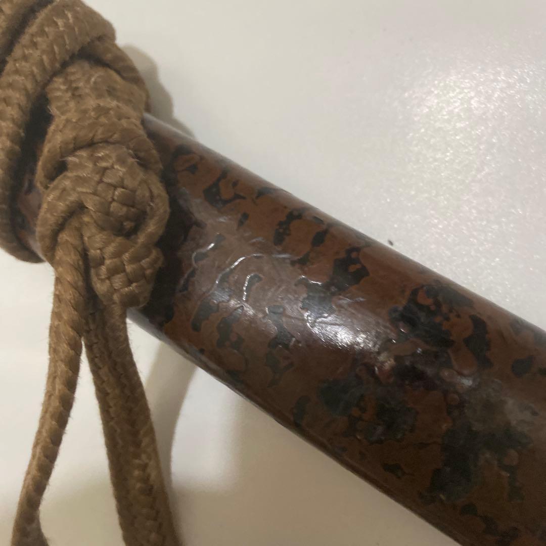 映画プロップ　実物　竹光　昭和レトロ　古美術　長ドス脇差　模造刀　木製　コスプレ