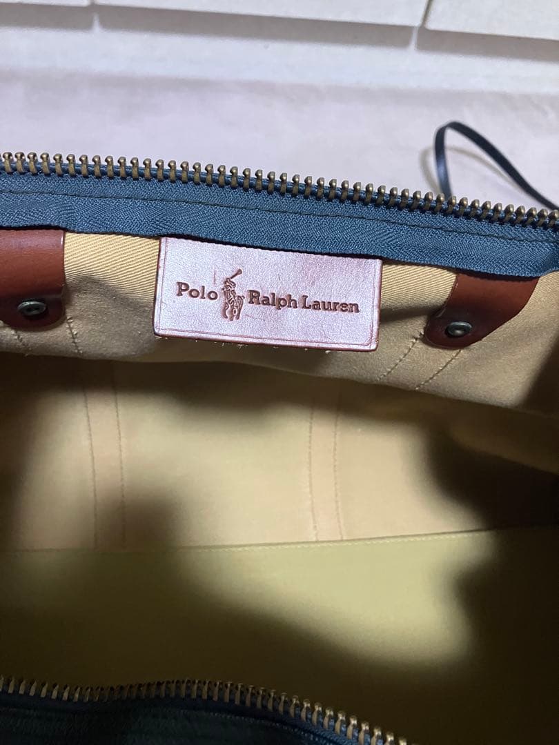 ビンテージラルフローレン希少超特大ボストンバック　大容量　RALPHLAUREN