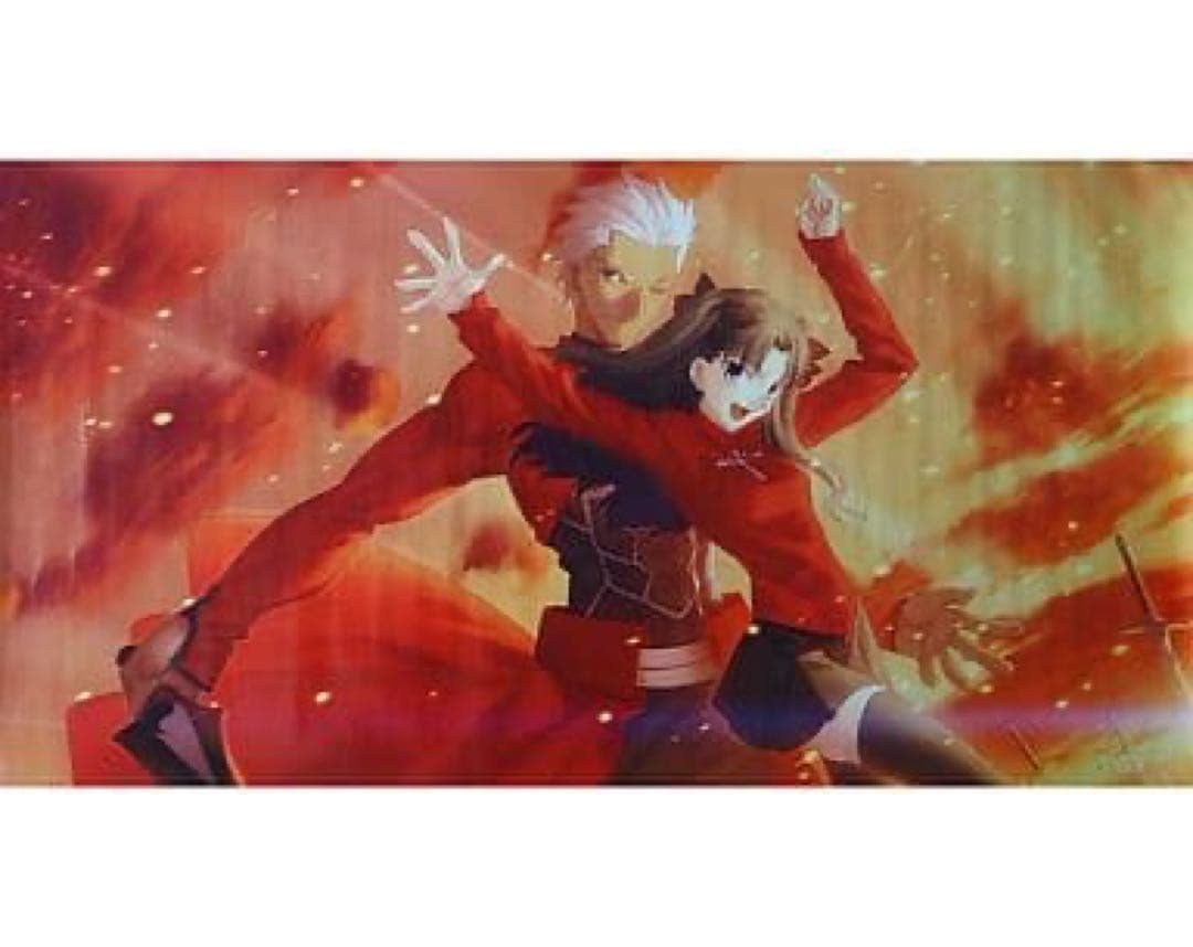 Fate fgo DINING ポスター　タペストリー　遠坂凛　セイバー　間桐桜