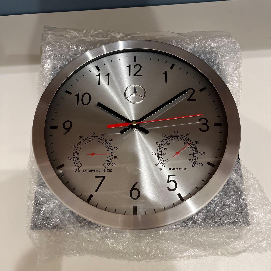 純正 Mercedes-Benz ウォールクロック 壁掛け時計 アナログ時計