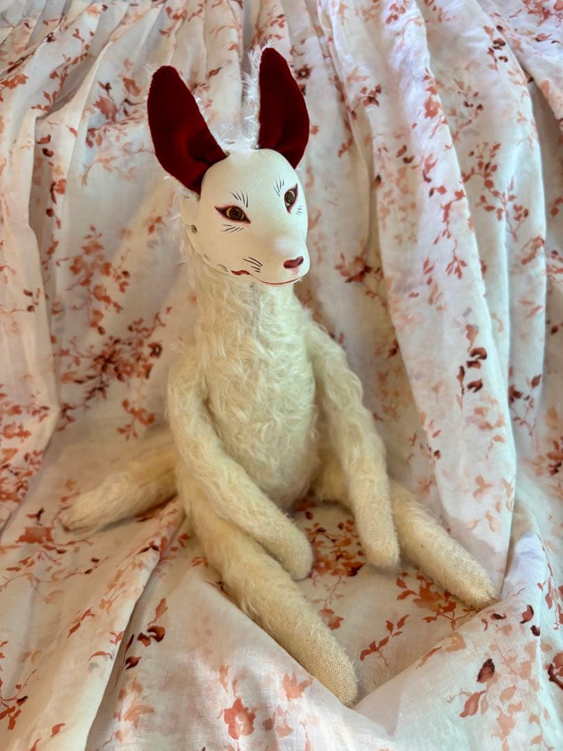 アートドール　作家　アーティスト　テディベア　創作人形　狐　幻獣