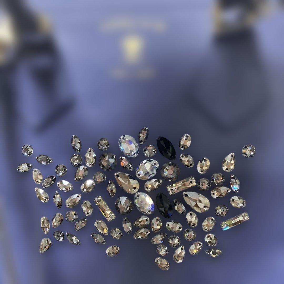 美品　A.D.M.J エーディーエムジェイ アクセソワ　ビジュー　2WAY