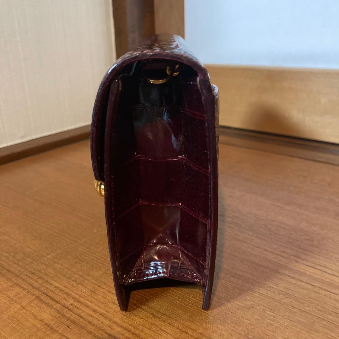 SPREAFICOクロコダイル　パーティーバッグ