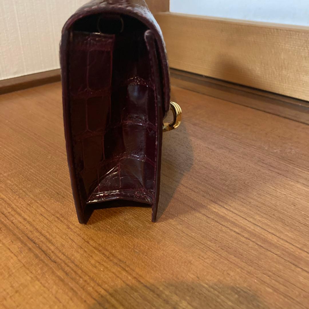 SPREAFICOクロコダイル　パーティーバッグ