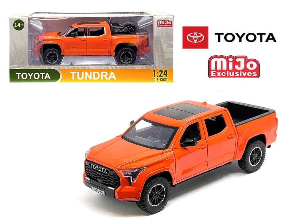 ミニカー TOYOTA TUNDRA (SOLAR OCTANE ORANGE)