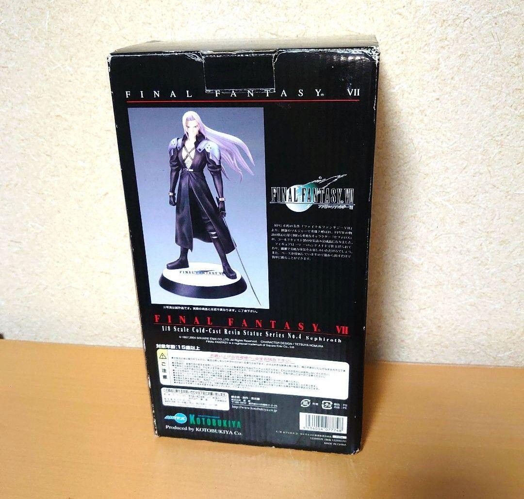 コトブキヤ ARTFX FFⅦ セフィロス 1/8 コールドキャスト フィギュア