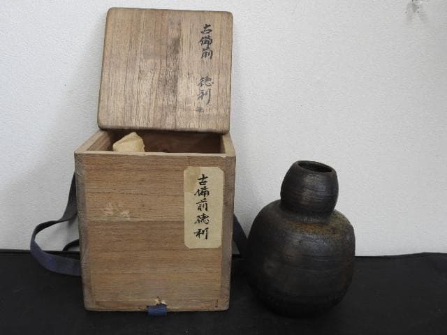 古備前徳利　保存箱　MA713