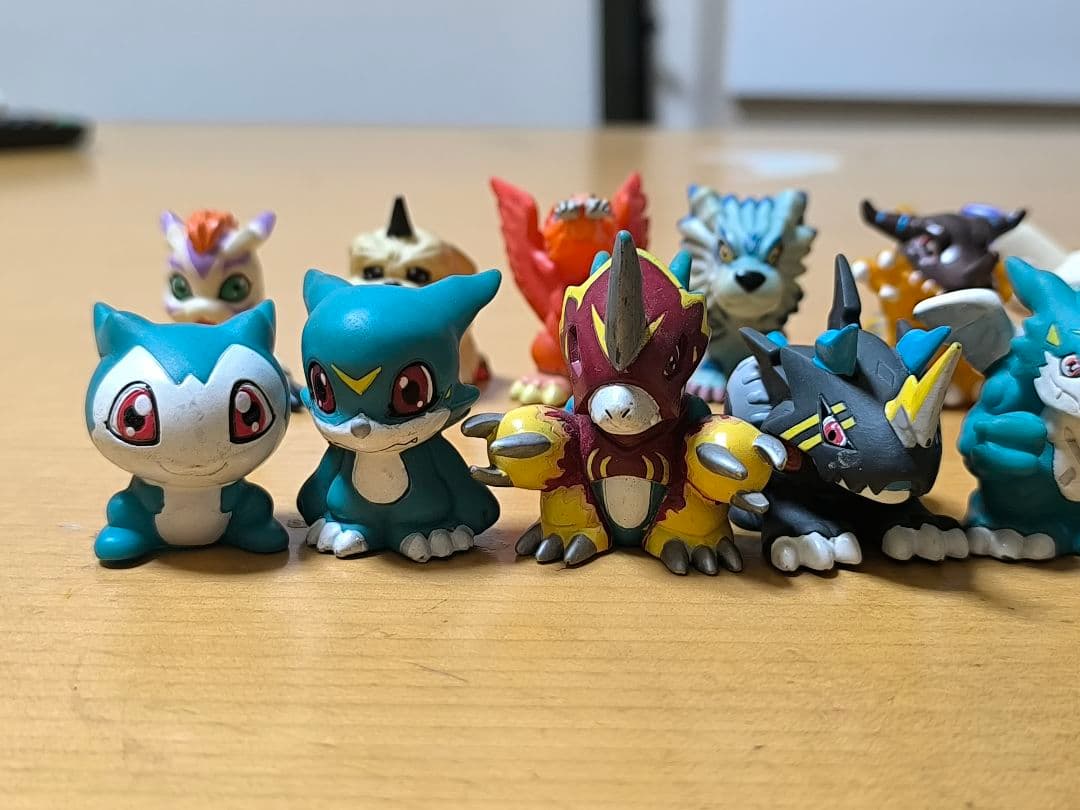 レトロ　デジモン　指人形　16体セット