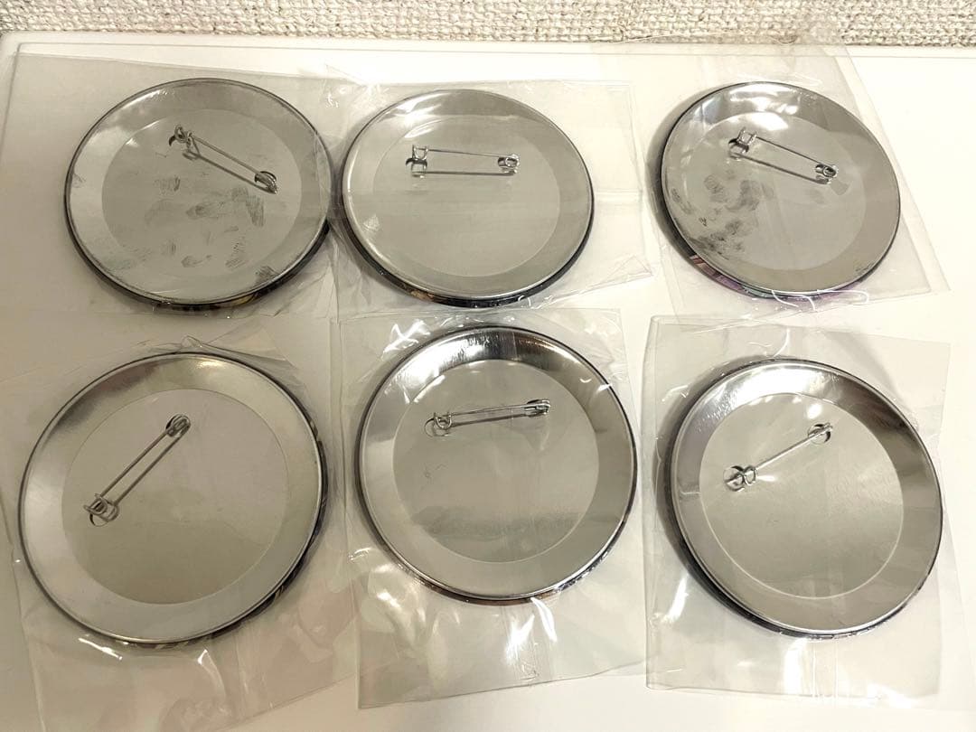 大逆転裁判　アトフェス　特大缶バッジ　6種コンプセット