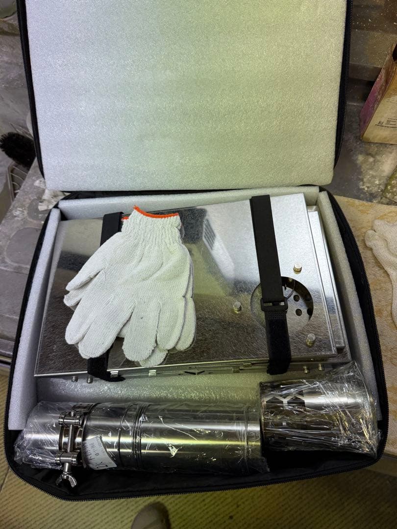 Wind travel薪ストーブ折りたたみ3面ガラス窓 ステンレス製