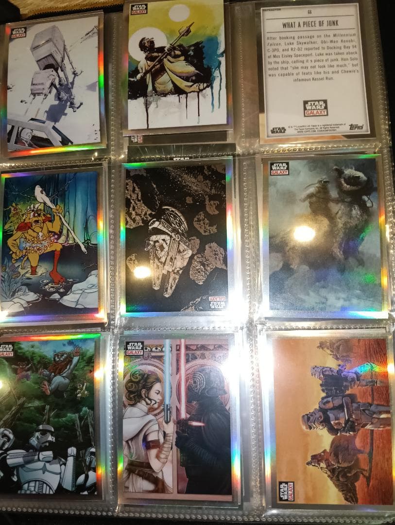 スター・ウォーズ・クローム・ギャラクシー2021 2022 2023のリフラクタ