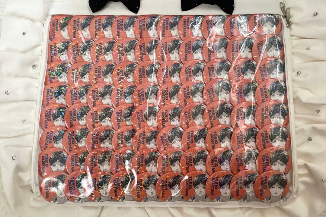 ハイキュー　影山飛雄　オールスター缶バッジ痛バ