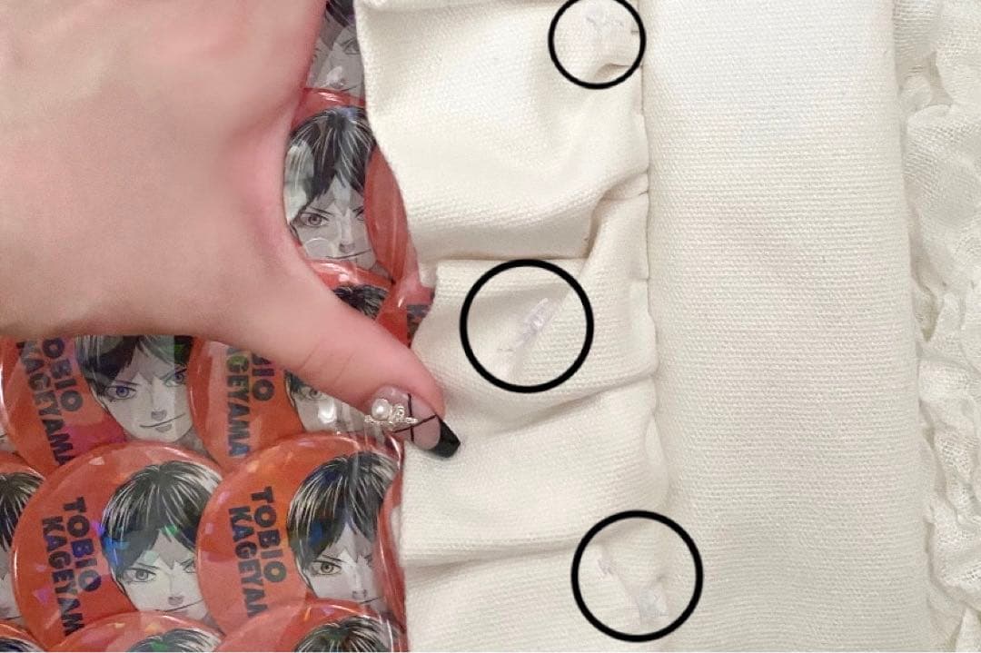 ハイキュー　影山飛雄　オールスター缶バッジ痛バ