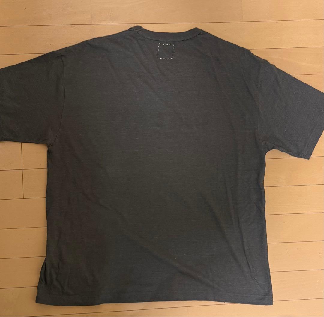 VISVIM FIL JUMBO ロゴプリントTシャツ クルーネック　ブラック