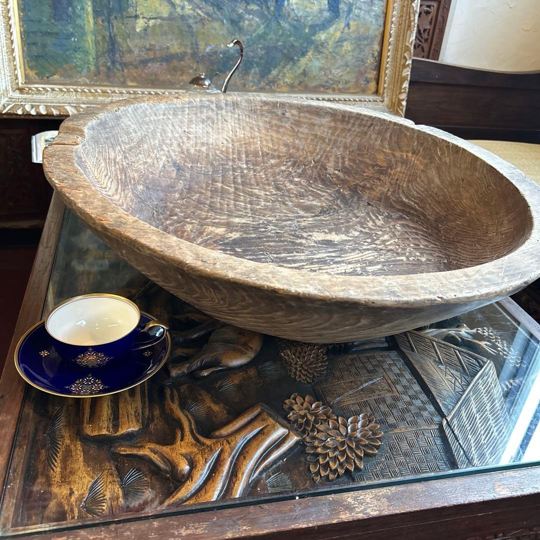 当時物　こね鉢　超特大　什器　古道具