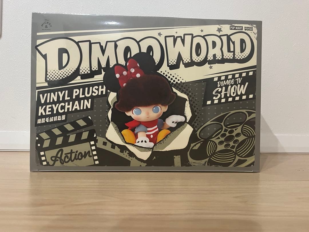 未開封DIMOO WORLD × DISNEY シリーズ ぬいぐるみキーチェーン
