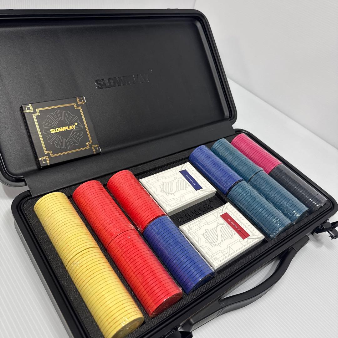 そう 【未使用】SLOWPLAY Nash セラミックポーカーチップセット