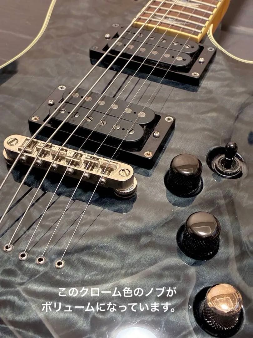 Schecter OMEN EXTREME 6 (ダンカンPUに交換済)