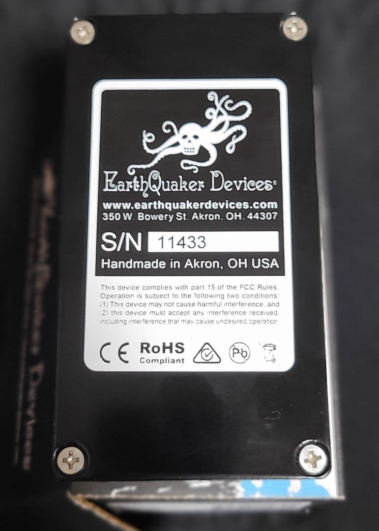 ギター EarthQuaker Devices Acapulco Gold